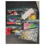 Barbie accessories, boots, shoes, purses, combs