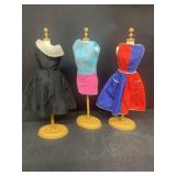 Barbie after five dress hat and shoes, Barbie