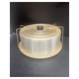 Mid-century modern aluminum cake pan