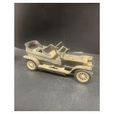 Antique plastic car made in Spain