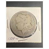 1889 O Morgan, Silver Dollar