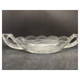 Double handled dessert, dish
