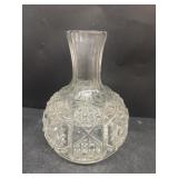 Cut glass liquor decanter