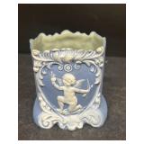 Cherub toothpick holder