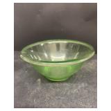 Uranium glass bowl