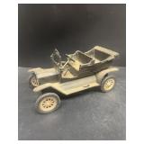 Plastic model antique car made in Spain