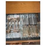Nickel silver flatware set