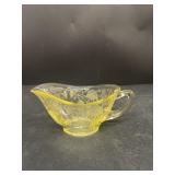 Poppy design, yellow creamer