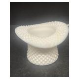 Milk, glass, top hat