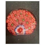 Peacock paperweight