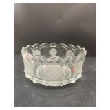 Fostoria coin dot bowl