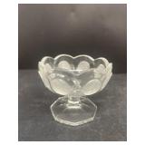 Coin dot custard dish