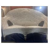 Wicker couch
