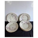 Royal Bayreuth plates(4) and bowls(6)
