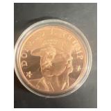 Donald Trump 1 ounce copper coin