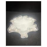 Fenton ruffled candy dish