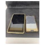 Samsung phone and iPad as is
