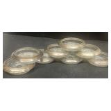 Sterling silver coasters