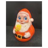 Vintage Christmas Santa Claus roly-poly does h