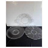 Decorative serving platters