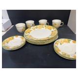 Poppy Trail dishes set up 4