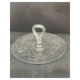 Glass dessert server