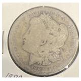 1889 O Morgan Silver Dollar