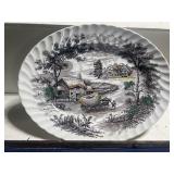 Yorkshire Ironstone turkey platter