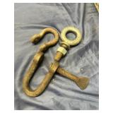 Eye hook and Clovis