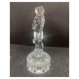 Glass nude flower, frog