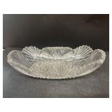 Cut glass dish