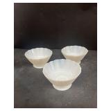 Milk, glass dishes