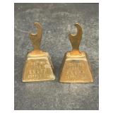 Knapp advertising bells, Muncie, Indiana