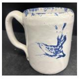 Bybee pottery, bird mug