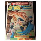 1976 DC comic book Batman and wonder woman issue