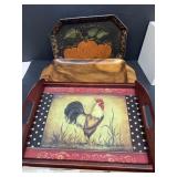 Wooden trays