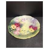 Hand painted plate