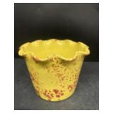 Bybee pottery flower pot