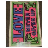 Black light poster