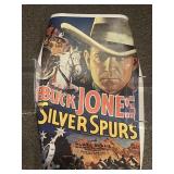 Western Buck Jones Silver Spurs movie poster