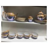 Japan luster tea set