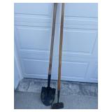 Shovel and  scraper