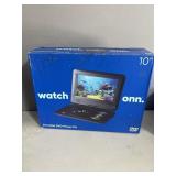 Portable 10 inch ONN DVD player