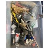 Tote of miscellaneous