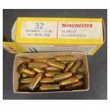 32 automatic Winchester ammunition-NO SHIPPING