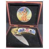 Fire fire, commemorative knife