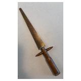 Trench Art Letter Opener PARIS FRANCE 1746