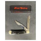 Frost cutlery double bladed pocket knife