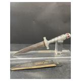 Japan skull head dagger
