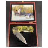 Wildlife duck series pocket knife